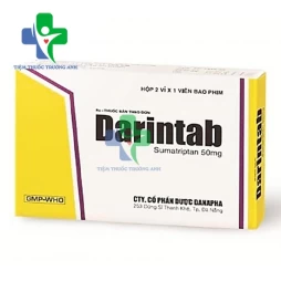 Darintab 50mg - Thuốc điều trị đau nửa đầu hiệu quả
