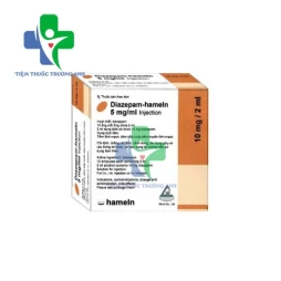 Diazepam-Hameln 5mg/ml Injection - Thuốc điều trị thần kinh hiệu quả 