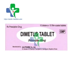 Dimetus 100mg - Thuốc điều trị loét dạ dày của Hàn Quốc