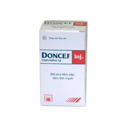 Doncef inj - Thuốc điều trị nhiễm khuẩn đường hô hấp hiệu quả