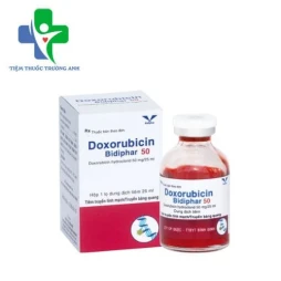 Doxorubicin Bidiphar 50 - Điều trị ung thư phổi tế bào nhỏ