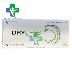 Dryches 0,5mg Davipharm - Điều trị tăng sản tuyến tiền liệt