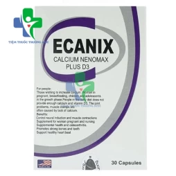 Ecanix - Bổ sung Vitamin và Canxi hiệu quả của Mỹ