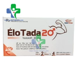 EloTada 20 - Thuốc điều trị rối loạn cương dương hiệu quả