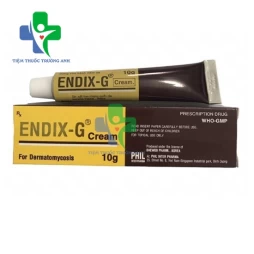 Endix-G Cream 10g - Thuốc điều trị nấm da hiệu quả của Hàn Quốc (5 tuyp)