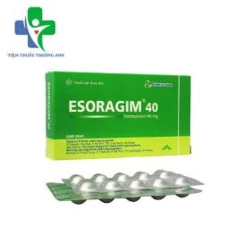 Esoragim 40 Agimexpharm - Thuốc điều trị bệnh trào ngược dạ dày - thực quản
