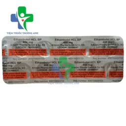 Ethambutol HCL 400mg film coated tablets Artesan - Thuốc điều trị lao phổi