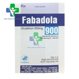 Fabadola 900 Pharbaco - Thuốc hỗ trợ giảm độc tính trên hệ thần kinh