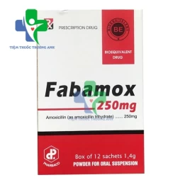 Fabamox 250 gói - Thuốc kháng sinh điều trị nhiễm khuẩn hiệu quả