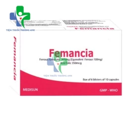 Femancia - Thuốc điều trị và dự phòng các loại thiếu máu do thiếu sắt