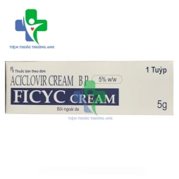 FICYC cream - Thuốc bôi da chống nhiễm khuẩn của Brawn (10 hộp)
