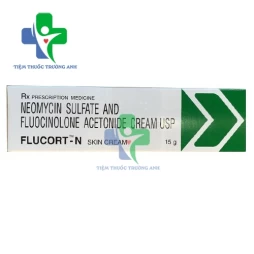 Flucort N 15g - Thuốc điều trị bệnh viêm da hiệu quả của Ấn Độ