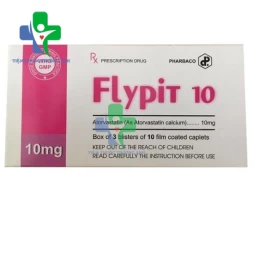 Flypit 10mg - Hỗ trợ điều trị tăng Cholesterol trong máu hiệu quả