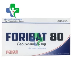 Foribat 80 Medisun - Điều trị bệnh nhân bị bệnh Gout