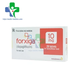 Forxiga 10mg AstraZeneca - Thuốc điều trị đái tháo đường typ 2