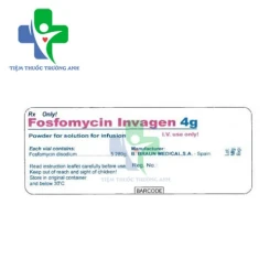 Fosfomycin Invagen 4g - Thuốc điều trị nhiễm khuẩn