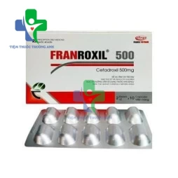 FranRoxil 500 - Thuốc kháng sinh điều trị bệnh nhiễm khuẩn hiệu quả của Éloge