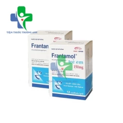 Frantamol trẻ em 150mg - Thuốc kháng sinh giảm đau, hạ sốt của Éloge
