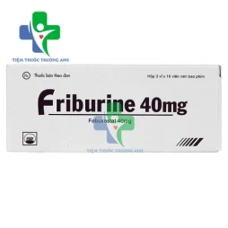 Friburine 40mg - Thuốc điều trị tăng axit Uric máu mãn tính hiệu quả