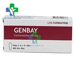 GENBAY -  Thuốc đặt âm đạo điều trị viêm nhiễm của Moldova