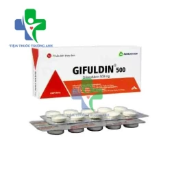 Gifuldin 500 Agimexpharm - Điều trị các bệnh nhiễm nằm ngoài da