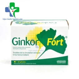 Ginkor Fort Ipsen - Thuốc điều trị triệu chứng suy tĩnh mạch bạch huyết
