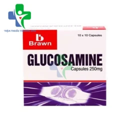 Glucosamine 250mg Brawn - Thuốc điều trị thoái hóa xương khớp