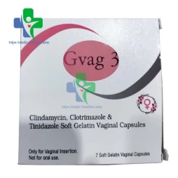 Gvag 3 - Viên đặt điều trị viêm nhiễm hiệu quả của Ấn Độ