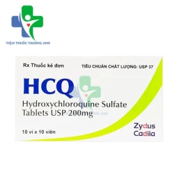 HCQ 200mg Zydus Cadila - Thuốc điều trị viêm khớp dạng thấp