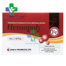 Thuốc Hemopoly (Ấn độ) điều trị thiếu sắt