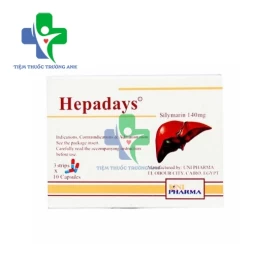 Hepadays 140mg - Hỗ trợ bổ gan, giải độc gan hiệu quả 