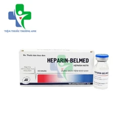 Heparin-Belmed 5000IU/ml Belmedpreparaty - Phòng và điều trị huyết khối nghẽn động mạch