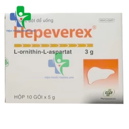 Hepeverex - Thuốc điều trị chứng tăng amoniac máu trong gan hiệu quả