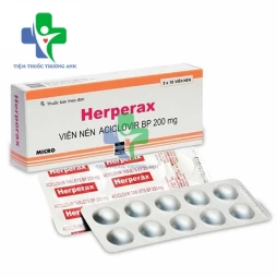 Herperax - Thuốc điều trị Herpes simplex hiệu quả của Ấn Độ