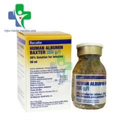 Human Albumin Baxter 200g/l 20% (50ml) - Thuốc phục hồi và duy trì thể tích máu