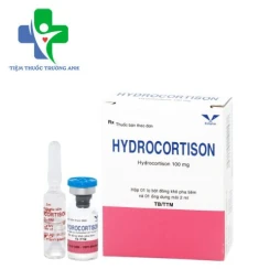 Hydrocortison 100mg Bidiphar - Hỗ trợ người bị suy vỏ thượng thận