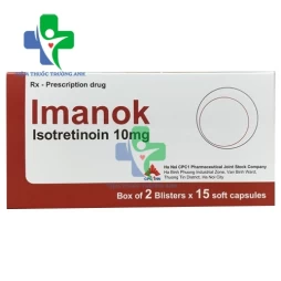 Imanok 10mg CPC1HN - Thuốc điều trị mụn trứng cá nặng