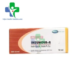 Insunova-R (Regular) 100IU/ml Mega - Thuốc ngăn ngừa và điều trị triệu chứng của bệnh tiểu đường tuýp I