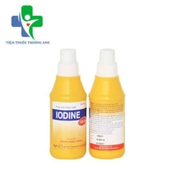 Iodine 125ml Bidiphar - Khử khuẩn và sát khuẩn ở các vết thương