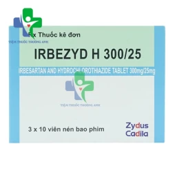 Irbezyd H 300/25 Zydus Cadila - Thuốc điều trị tăng huyết áp