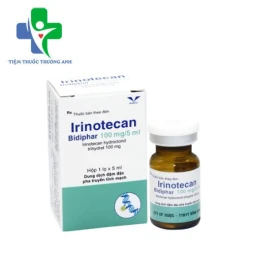 Irinotecan bidiphar 100mg/5ml - Điều trị ung thư biểu mô đại trực tràng tiến triển