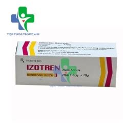 Izotren 0.05% cream - Kem bôi điều trị mụn trứng cá hiệu quả