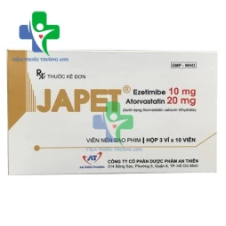 Japet - Thuốc kháng sinh điều trị tăng mỡ máu hiệu quả