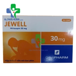 Jewell 30mg Davipharm - Thuốc điều trị trầm cảm