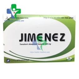 Jimenez 300mg Davipharm - Điều trị và phòng ngừa nhiễm HIV