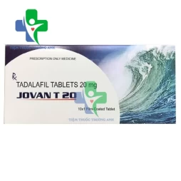 Jovan T20 Cadila - Thuốc điều trị rối loạn cương dương (10 hộp)