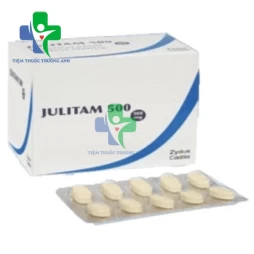 Julitam 500 - Thuốc điều trị động kinh cục bộ tiên phát
