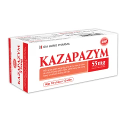 Kazapazym 55mg - Hỗ trợ giảm sưng tấy, phù nề hiệu quả