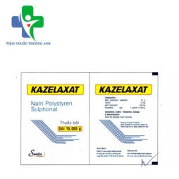 Kazelaxat Medisun - Điều trị tăng kali huyết hiệu quả