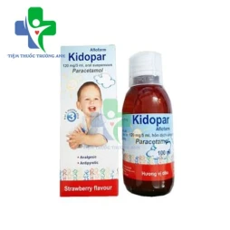 Kidopar 120mg/5ml - Thuốc giảm đau, hạ sốt hiệu quả